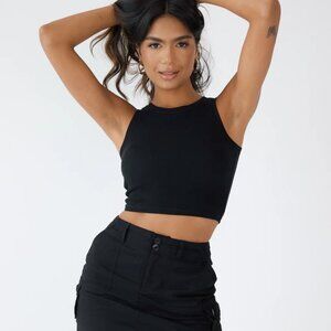 Black Racerback Brami